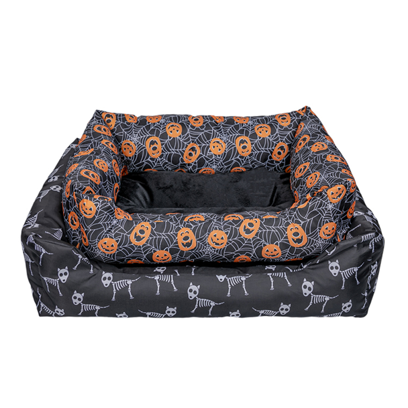 Manufacturer Wholesale Custom Logo Pet Accessories Dog Halloween Bed