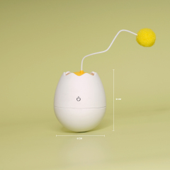 Manufacturer wholesale smart interactive electric cat tumbler toy with ball