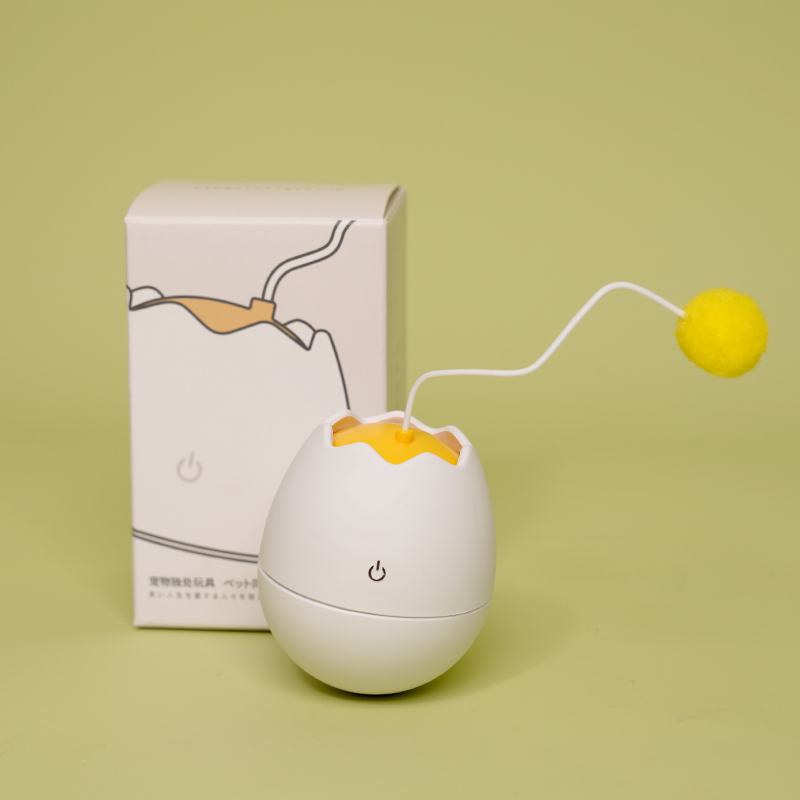 Manufacturer wholesale smart interactive electric cat tumbler toy with ball