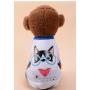 Manufacturer wholesale cotton printed multi-pattern soft pet clothes dog tshirt
