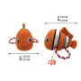 Manufacturer wholesale fish sea turtle shark dog cute plush toys with rope