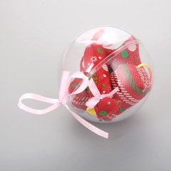 wholesale manufacturer christmas cat toy fish candy catnip set ball