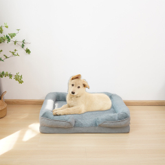 Manufacturer wholesale detachable large dog bed orthopedic