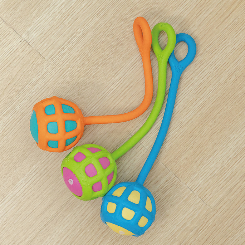 Manufacturer wholesale orange green blue chew dog tpr toys