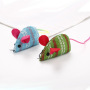 wholesale manufacturer christmas mouse  catnip cat toy