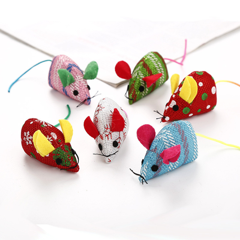 wholesale manufacturer christmas mouse  catnip cat toy