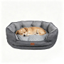 Wholesale Custom Logo Pet Product Round Sofa Luxury Cat Dog Bed Cooling