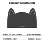 Wholesale Anti-slip Waterproof Easy Clean Cat Dog Pet Feeding Mat