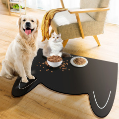 Wholesale Anti-slip Waterproof Easy Clean Cat Dog Pet Feeding Mat