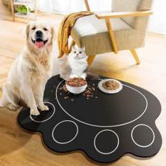 Wholesale Anti-slip Waterproof Easy Clean Cat Dog Pet Feeding Mat