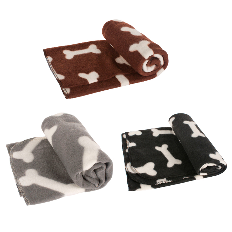 wholesale manufacturer high quality soft fleece custom plush pet dog blanket