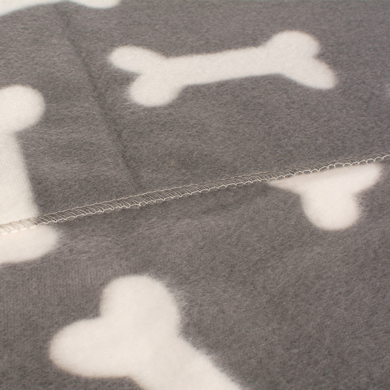 wholesale manufacturer high quality soft fleece custom plush pet dog blanket