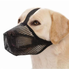Wholesale Multi-size Black Adjustable Breathable Dog Muzzle