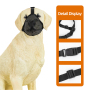 Wholesale Multi-size Black Adjustable Breathable Dog Muzzle
