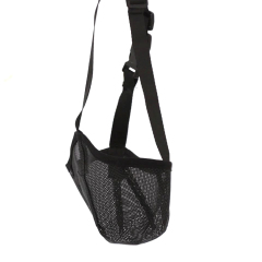 Wholesale Multi-size Black Adjustable Breathable Dog Muzzle