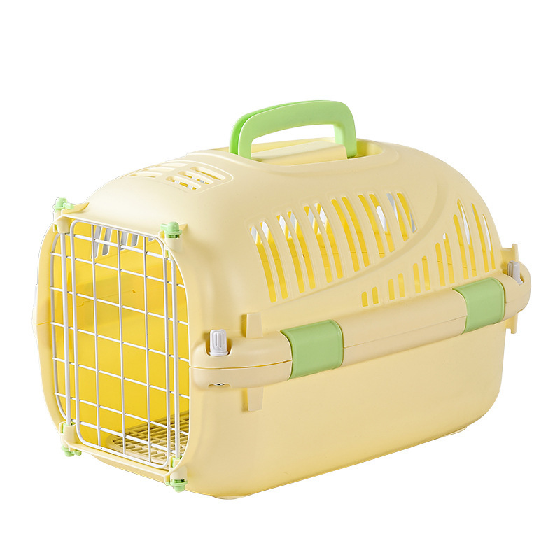 Wholesale Portable Breathable Plastic Small Dog Cat Cage Outdoor