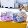 Wholesale Portable Breathable Plastic Small Dog Cat Cage Outdoor