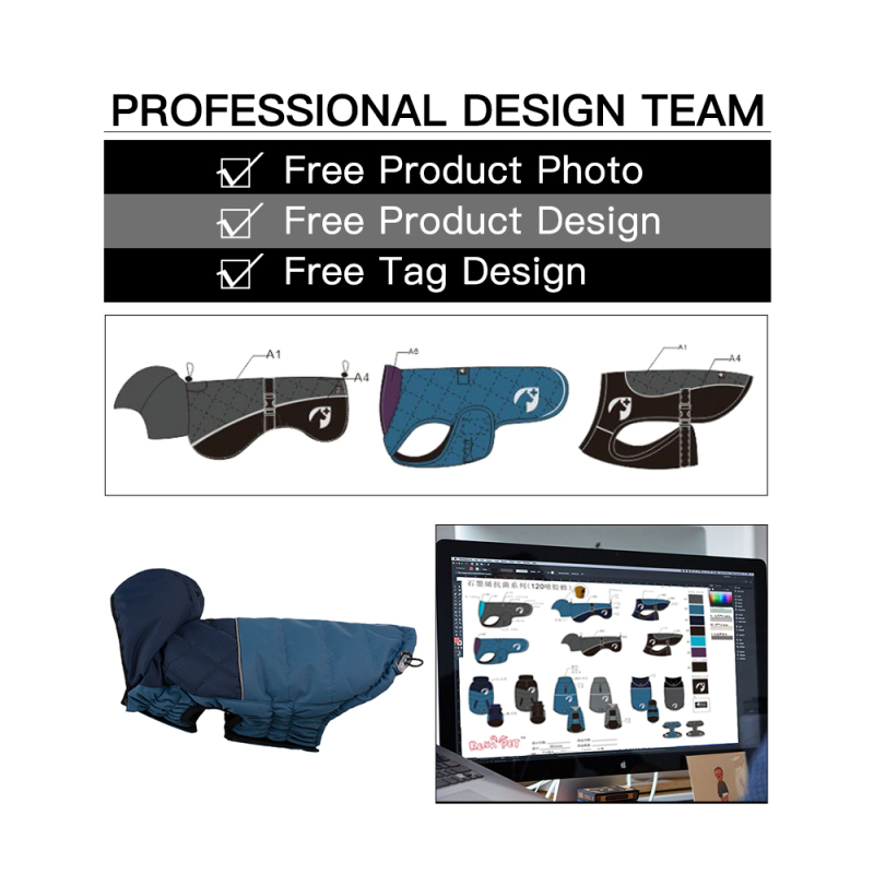 Manufacturer wholesale custom logo pet accessories dog clothes with hat