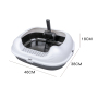 Manufacturer Wholesale Grey Black Plastic Cat Litter Boxes