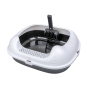 Manufacturer Wholesale Grey Black Plastic Cat Litter Boxes