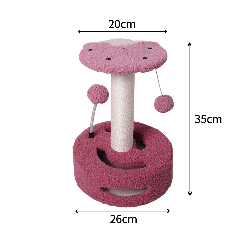 Manufacturer wholesale cute strawberry avocado small cat tree sun flower design