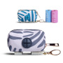 Manufacturer wholesale oxford cloth portable dog poop bag dispenser
