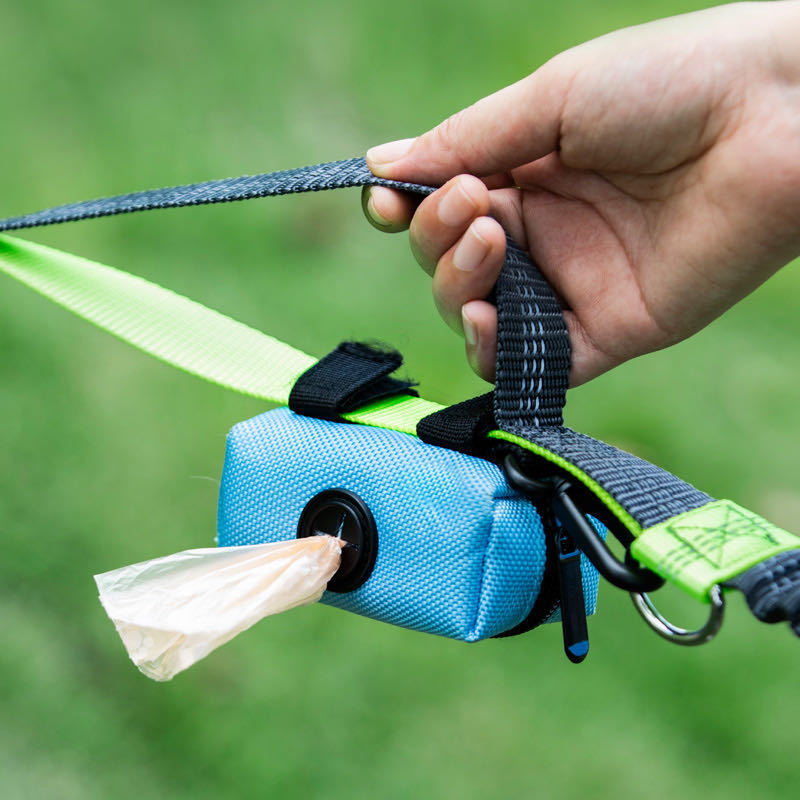 Manufacturer wholesale oxford cloth portable dog poop bag dispenser