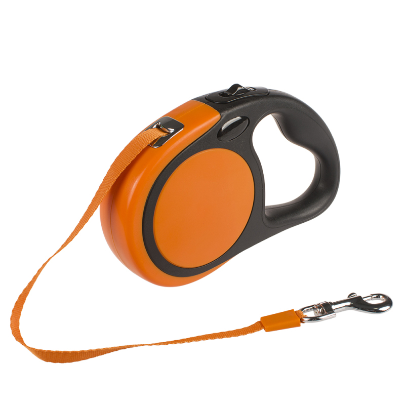 Manufacturer wholesale nylon plastic dog automatic retractable leash