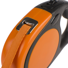 Manufacturer wholesale nylon plastic dog automatic retractable leash