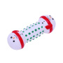 Manufacturer wholesale eco-friendly dumbbell snowflake snowman santa claus squeaky dog christmas vinyl toys