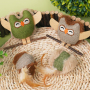 Manufacturer Wholesale Feather Ball Catnip Cat Plush Toys With Silvervine