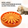 Wholesale Custom Color Round Silicone Dog Slow Feeder Bowl
