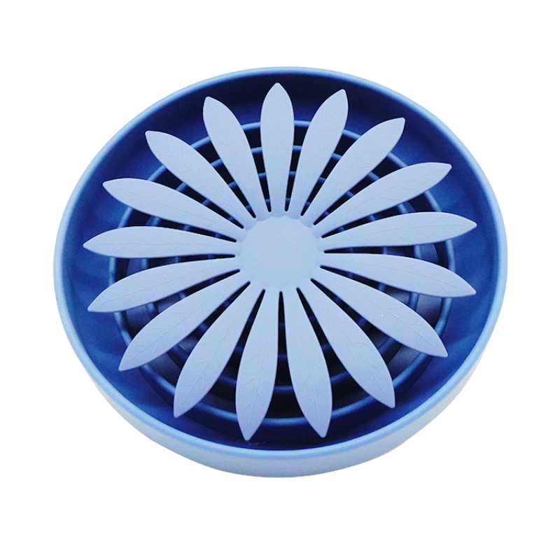 Wholesale Custom Color Round Silicone Dog Slow Feeder Bowl