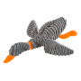 Manufacturer wholesale grey beige squeaky dog duck plush toys