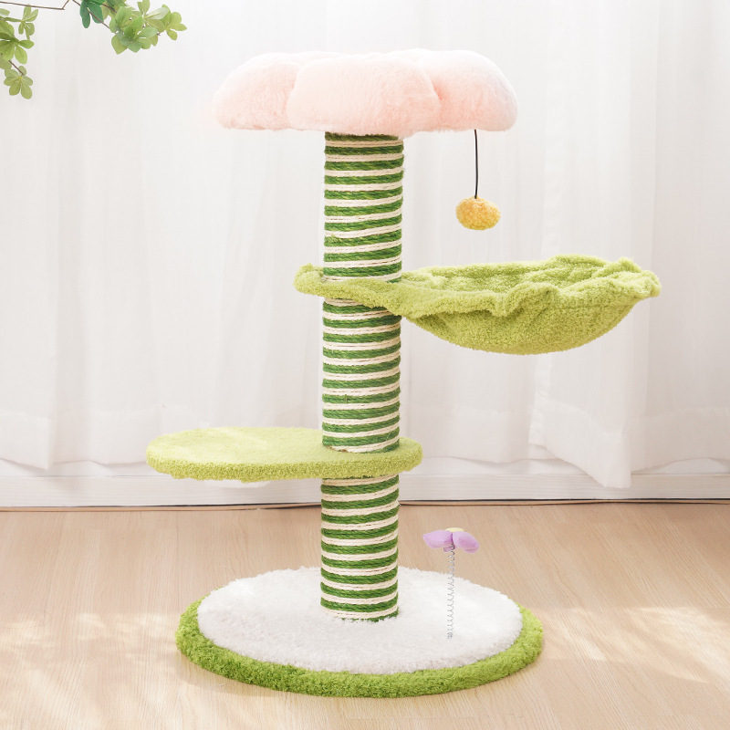 Manufacturer Wholesale Climbing Flower Cat Tree Large