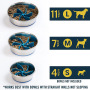 Manufacturer wholesale blue grey spiral slow dog pet feeder