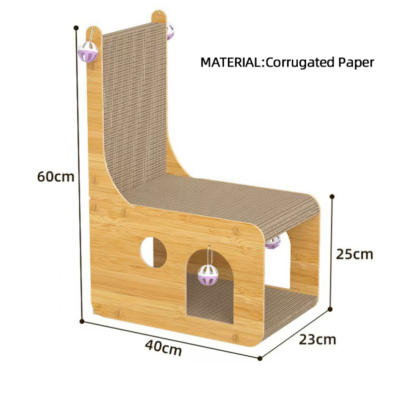 Wholesale Corrugated Paper Cat Scratcher House