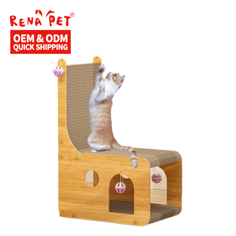 Wholesale Corrugated Paper Cat Scratcher House