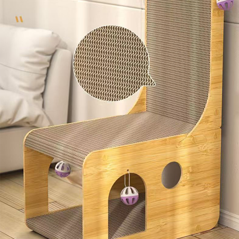 Wholesale Corrugated Paper Cat Scratcher House