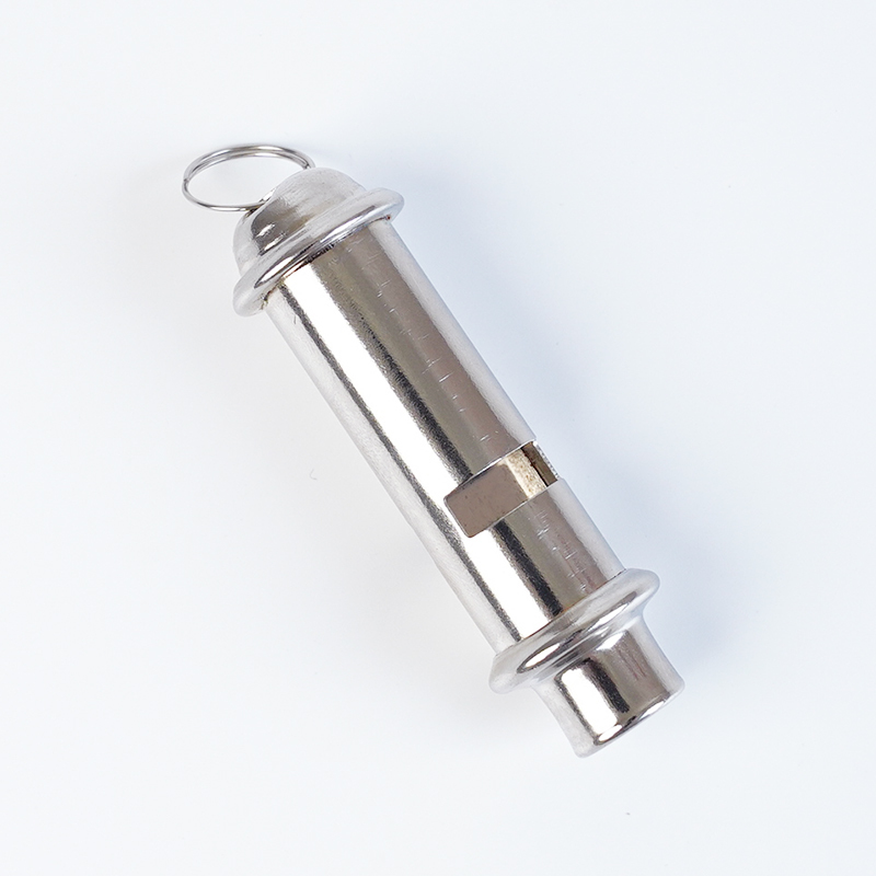 Manufacturer wholesale stainless steel sound stop barking pet training dog matel whistle