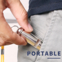 Manufacturer wholesale stainless steel sound stop barking pet training dog matel whistle