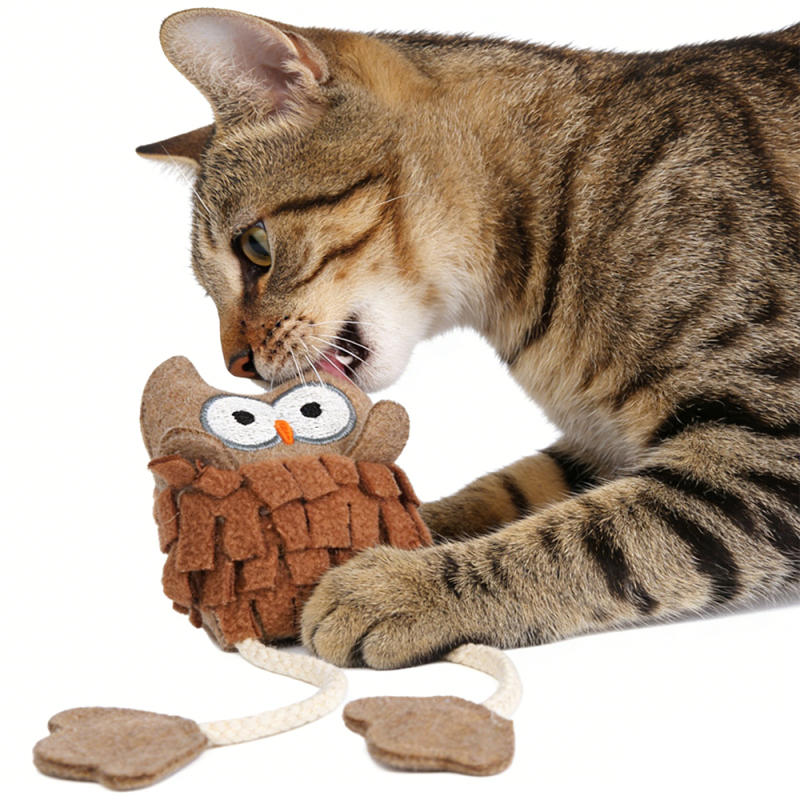 Wholesale Cute Catnip Plush Cat Toy