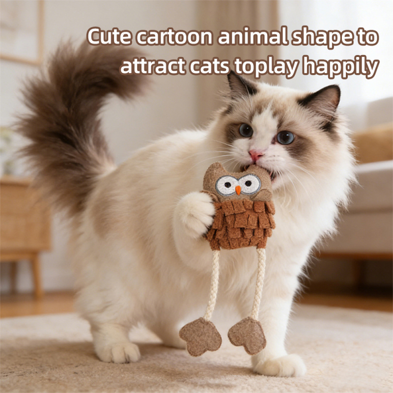 Wholesale Cute Catnip Plush Cat Toy