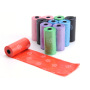 Manufacturer wholesale PE custom logo printed dog poop bag pet waste bags