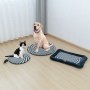 Manufacturer wholesale black and white cat dog mat