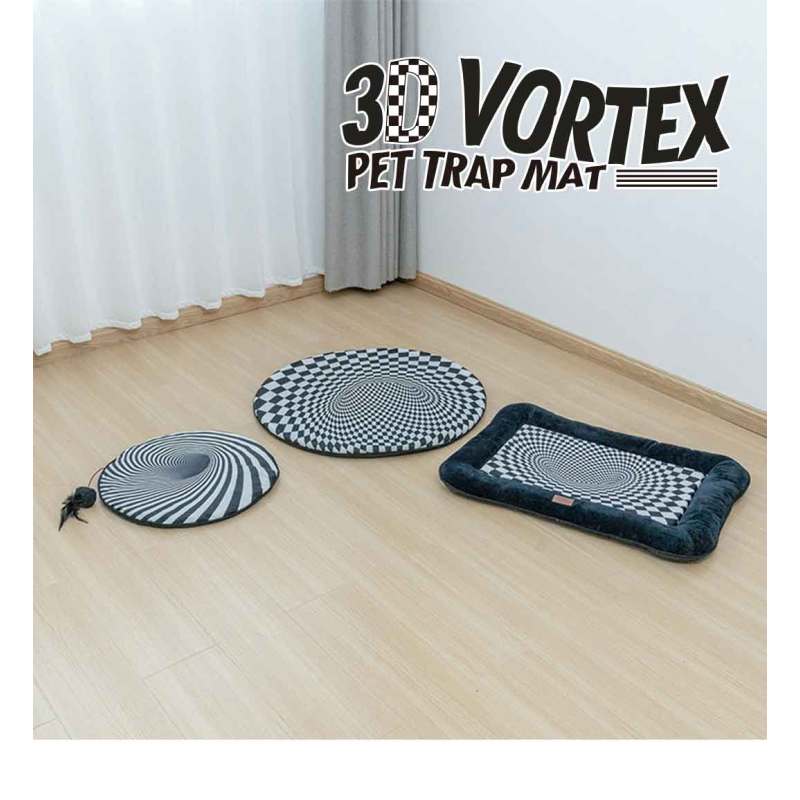 Manufacturer wholesale black and white cat dog mat