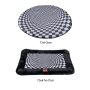 Manufacturer wholesale black and white cat dog mat