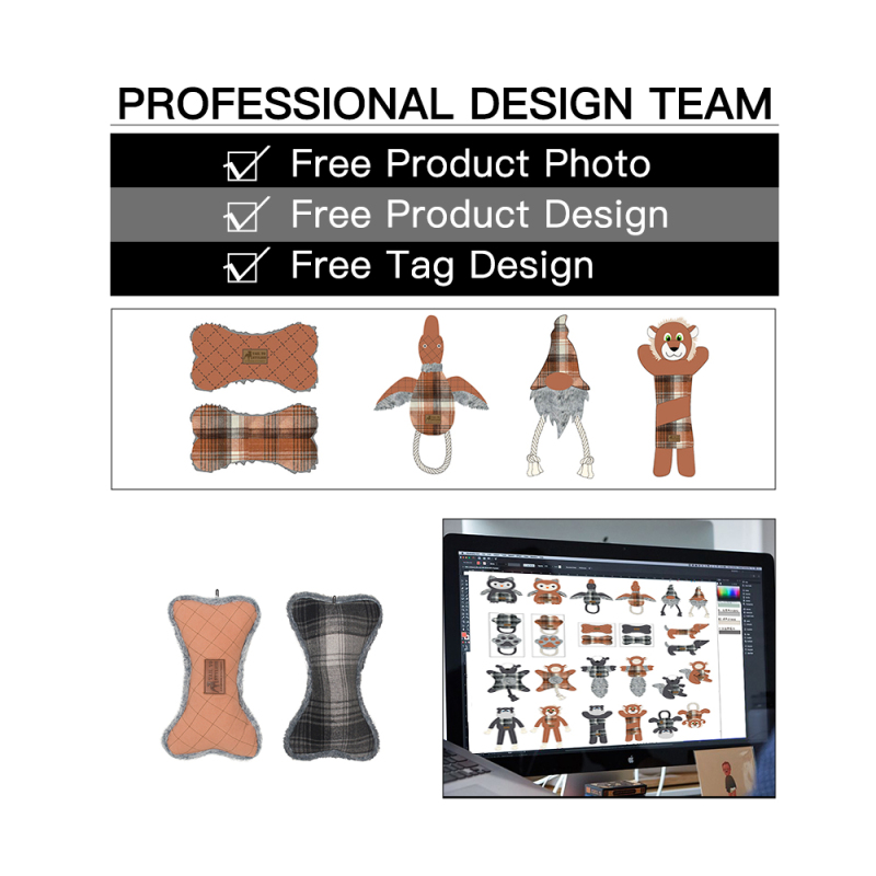 Manufacturer wholesale OEM design pet products dog plush toys