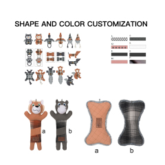 Manufacturer wholesale OEM design pet products dog plush toys