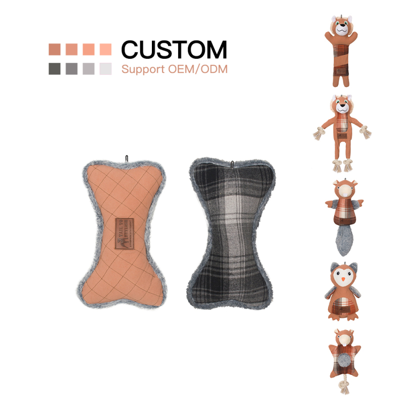 Manufacturer wholesale OEM design pet products dog plush toys